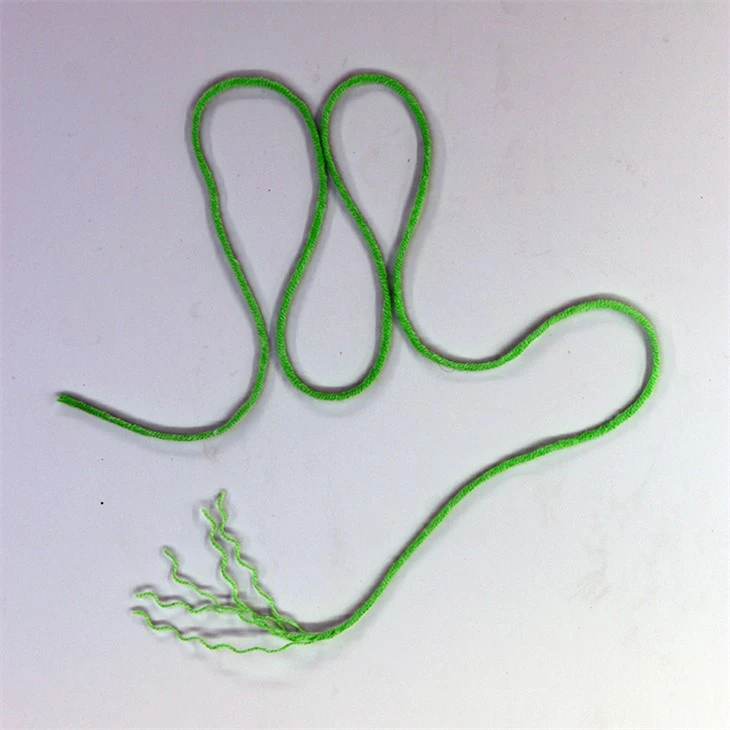 Rainbow Colored Cotton Yarn